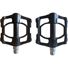 Universal Mountain Bike Pedals, Non-Slip Light Aluminum Alloy Bicycle Platform Pedal with 4 Bearings, Suitable for Road Bikes, Mountain Bikes, Folding Bikes