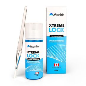 Xtreme Lock (120ml) Professional-Grade All-in-One 3D Printer Adhesive – for PLA, ABS, PEEK, Nylon, PC, PETG, and Many More – Reduces Warping – Enhances Build Plate Adhesion – Easy to Use and Clean