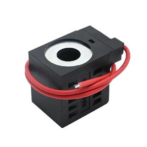 10226-14 Solenoid Coil, Single Lead Wire Equipment, 12V DC 16W 1/2 inch, Replacement for Valve Stem Series 08 80 88 98, Dump Trailer Solenoid
