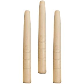Yardwe 3pcs Replacement Hammer Handle Wood Garden Tool Wood Tool Handle Shovel Scoop Handle Tools Shovel d Garden Hoe Handle Long Handle Hoe Farm Tool Replacement Parts Wooden Handle