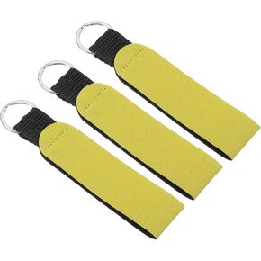 PATIKIL Floating Neoprene Keychain, Waterproof Buoyant Key Ring Sublimation Float Keychain Outdoor Water Sports