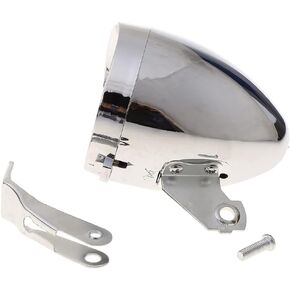 Classic Retro Streamlined Bicycle for Head Light LED Metal B Cycling Lighting Equipment