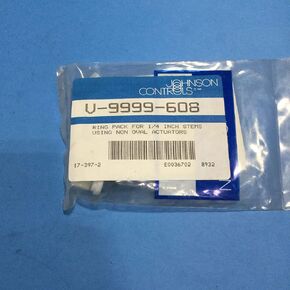 Johnson Controls V-9999-608 Ring Pack Packing Kit, 1/4" Stem