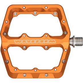 Waveform Aluminum Pedals - Large - Black (Orange, Large)