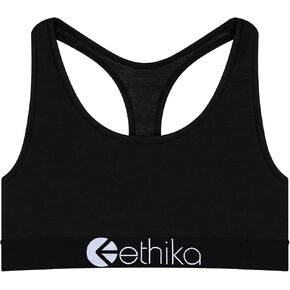 Ethika Womens Sports Bra | Modal - Midnight Black