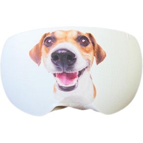 Professional Stretchy Skiing Mirror Cover Full Color Printing Microfiber Ski Goggle Lens Cover