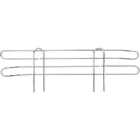 METRO L18N-4C Super Erecta 4" High Stackable Ledge for Wire Shelving, Chrome, 18"