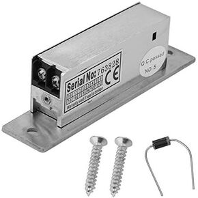 Adjustable Narrow Type Electric Strike Door Lock Double Unlock Mode Access Control Lock for Office Building