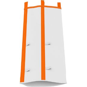 Construction Chute Heavy Duty Trash chute14 ft, Extra Thick Material Heavy Duty Construction Chute Section with Nylon Strap Loops, Multi Connect Chute for Construction Trash Removal