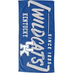 Northwest NCAA Kentucky Wildcats Unisex-Youth Hooded Youth Beach Towel, 21" x 51", Facet