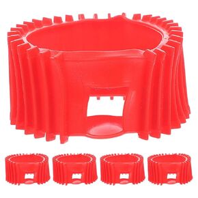 5 Pcs Gas Meter Cover Pressure Gauge Protector Silicone Protector Gauge Boots Oxygen Acetylene Gauge Protector Gauge Protector Boot Pressure Reducing Valve Regulator