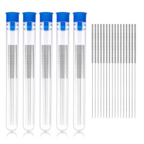 50 Pcs 3D Printer Nozzle Cleaning Kit, 0.4 mm Stainless Steel 3D Printer Nozzle Cleaner 3D Printer Nozzle Cleaning Needles Nozzle Cleaning Tool Kit for 3D Printer Accessory