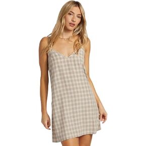 Billabong Women's 90's Babe Mini V-Neck Slip Dress
