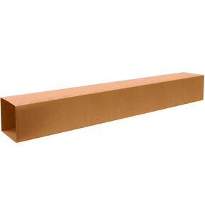 BOX USA 15 Pack of Telescoping Inner Corrugated Cardboard Boxes, 8" L x 8" W x 72" H, Kraft, Shipping, Packing and Moving