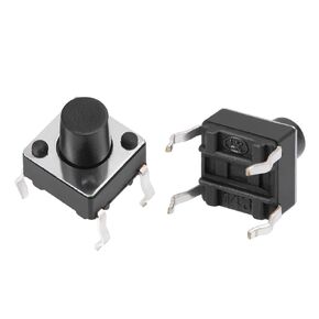 uxcell 6x6x7mm Panel Mini/Micro/Small PCB Momentary Tactile Tact Push Button Switch Dip 20PCS