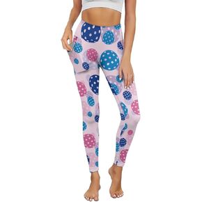 Women Workout Leggings Tummy Control High Waist Yoga Pants Stretch Full Length Tight Pant with Pockets Size XS-3XL