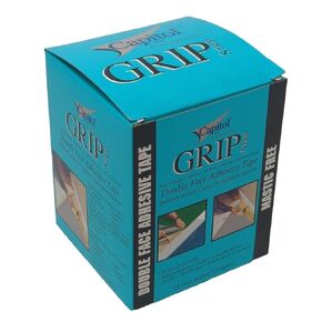 Capitol® Grip Strip 3-3/16"" x 15' Double Faced Adhesive Carpet Tape - Waterproof, Freeze Thaw Stable, Indoor Use - Perfect for Outdoor Carpet Installation