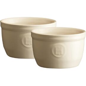 Emile Henry 5 oz/3.5" x 2" (Set of 2) Individual ramekins, Clay