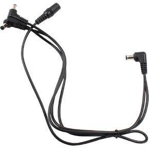 Piutouyar من 1 إلى 3 طريق كابل دواسة تأثير الجيتار ، دواسة الغيتار الأسود Daisy سلسلة كابل كابل سلك مزود برأس المنحنى لتوصيل محول DC 9V in Kuwait