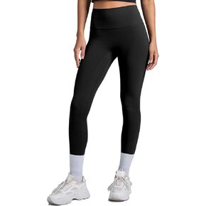 Colorfulkoala Dreamlux No Front Seam Leggings for Women 25"/28" Inseam, Seamless High Waisted Buttery Soft Yoga Pants