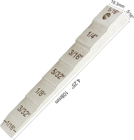 1 حزمة 3/4 "× 4" إسفين شفة متدرج، إسفين شفة فاصل الأنابيب من سبائك الزنك مع فتحة حبل قصير، أدوات لحام تركيب الأنابيب، فضي in Kuwait