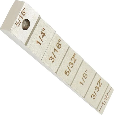 1 حزمة 3/4 "× 4" إسفين شفة متدرج، إسفين شفة فاصل الأنابيب من سبائك الزنك مع فتحة حبل قصير، أدوات لحام تركيب الأنابيب، فضي in Kuwait