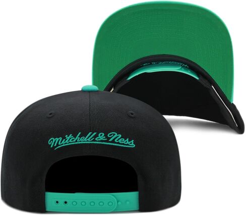قبعة Mitchell & Ness Vancouver Grizzlies NBA Side Core 2.0 Snapback - أسود/رقعة جانبية in Saudi Arabia