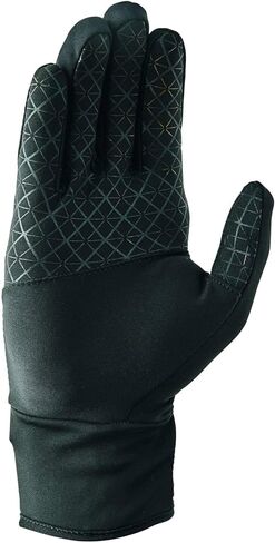 Nike Women's Quilted 2.0 Running Gloves(Black/Large) in Saudi Arabia