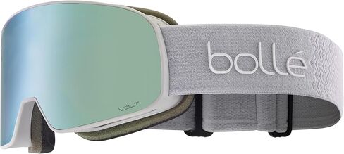 نظارات ثلج أسطوانية صغيرة من بولي نيفادا - رمادي فاتح غير لامع | فولت الجليد الأزرق in Kuwait