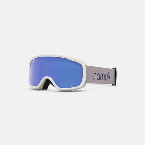 Giro Buster Kids Ski Goggles - Snowboard Goggles for Youth, Boys & Girls - Namuk Dove Grey Strap with Grey Cobalt Lens in Saudi Arabia