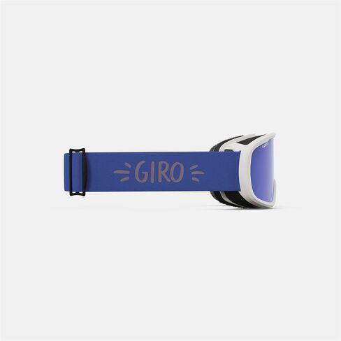 Giro Buster Kids Ski Goggles - Snowboard Goggles for Youth, Boys & Girls - Namuk Dove Grey Strap with Grey Cobalt Lens in Saudi Arabia