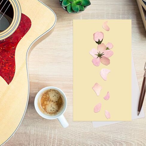 Pligreat 2 PCS ملصقات ديكور الغيتار الغيتار الغيتار لاصقة ديي ديي جيتار ديكور زهور الكرز الوردي قابلة in Kuwait