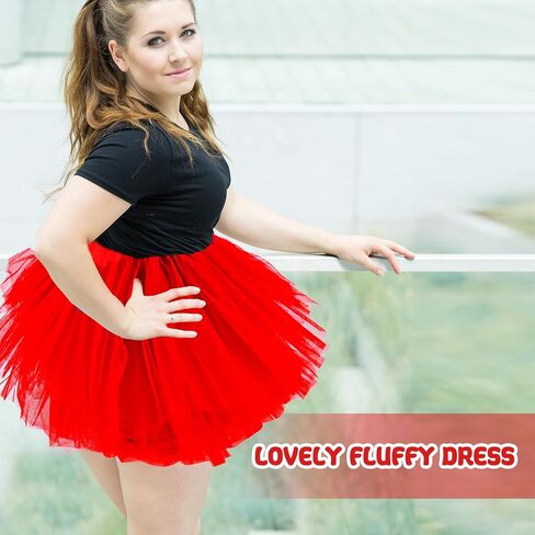 5 Layers Plus Size Tutu Skirts for Women Extra Large Tulle Skirt 80s Adult Tutu Skirts Tutus Halloween Costumes in Saudi Arabia
