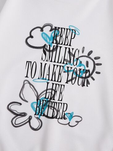 Girl's Cartoon Grapher Shirtshirt Long Sleeve Crewneck Pullover Tops Cute Fall Topits in Saudi Arabia
