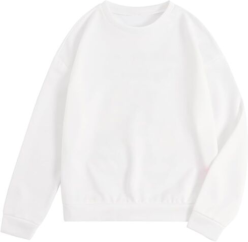 Girl's Cartoon Grapher Shirtshirt Long Sleeve Crewneck Pullover Tops Cute Fall Topits in Saudi Arabia