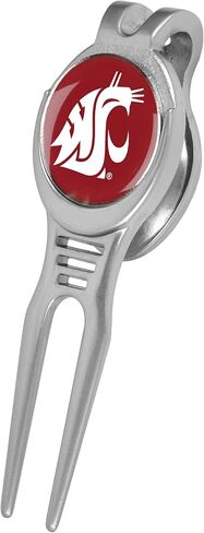 LinksWalker NCAA Kool Divot Repair Tool with Magnetic Golf Ball Marker in Kuwait