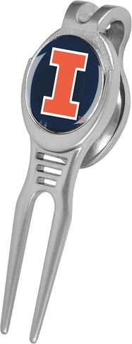 LinksWalker NCAA Kool Divot Repair Tool with Magnetic Golf Ball Marker in Kuwait