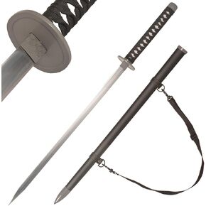 41.3" Chainsaw Anime Stainless Steel Katana Samurai Sword of Hayakawa Aki for Cosplay, Performance Props, Home Decor