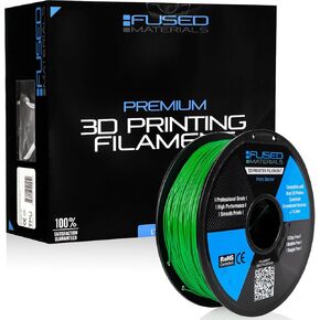 TPU 3D Printer Filament - 1kg Spool, 1.75mm, Dimensional Accuracy +/- 0.03 mm (Dark Green)