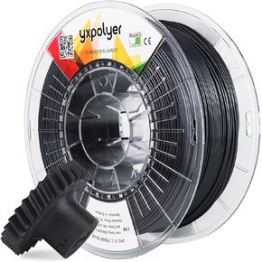 3D Printer Filament PPS Filament Toughened and Modified 1kg 2.2lbs, 1.75mm Engineering Filament Chemically Resistant Thermoplastics with PC Spool, 3D Printing Filament High Melting Point Up to 300°C
