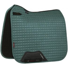 LeMieux General Purpose Suede Square Saddle Pad - English Saddle Pads for Horses - Equestrian Riding Equipment and Accessories (Sage - Small/Medium)