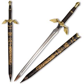 Master Swords Real Metal Cosplay Swords-Black
