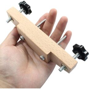 BokWin Universal Acoustic Guitar Bridge Clamp Wooden Guitar Bridge Clamp Ideal for Classical Acoustic Guitars, Ukuleles, Mandolins