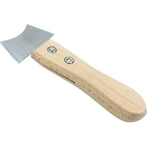 Guitar Slot Saw Blade Guitar Fret Slot Cleaning Tool Wooden Handle Guitar Bridge Slot Scraper Guitar Luthier Repair Tool