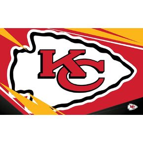 NORTHWEST The Company NFL Kansas City Chiefs Washable Rug, 36" x 60", Shredder, Team Colors
