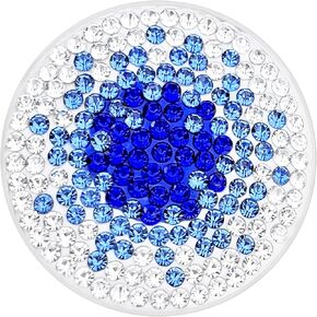 Navika Paris at Night Micro Pave Crystal Ball Marker with Hat Clip