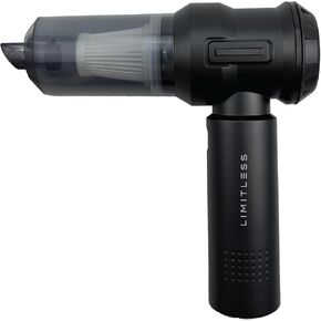 Limitless 2-in-1 Portable Cordless Powerful 3-Mode 14000Pa Handheld Vacuum & Air Blower/Pump with Carrying Case + Attachments