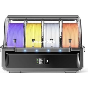 Creality Official CFS Multicolor 3D Printer Automatically Filament System, Moisture-Proof Filament Storage, Supports 4 Parallel Devices for 16 Color Printing, for K2 Plus 3D Printer