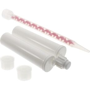 4 Sets Refillable Caulk Tubes Double Tubes Universal Sealant Tubes Cracks Tiles Repairs Empty Reusable Caulking Tubes