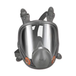 3M 50051138541465 Full Face Piece Respirators 6000 Series, Reusable